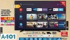 TOSHİBA 55UA2363DT 55 İNÇ 4K UHD ANDROİD TV AKILLI TELEVİZYON TOSHİBA 55UA2363DT 55 İNÇ 4K UHD ANDROİD TV AKILLI TELEVİZYON